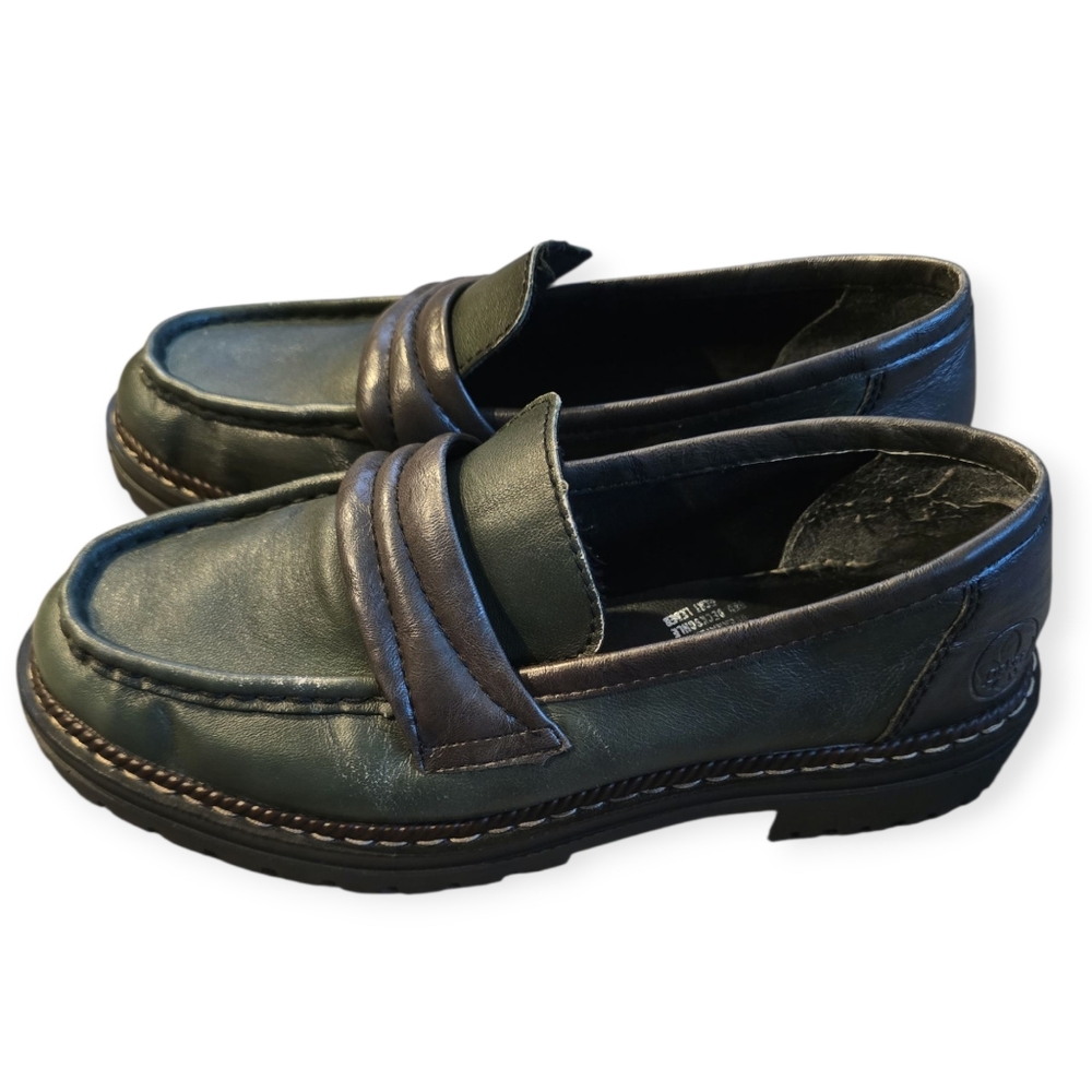 RIEKER Olivia 50 Loafer in Olive Size 38 or US 7/7.5 - Picture 5 of 9